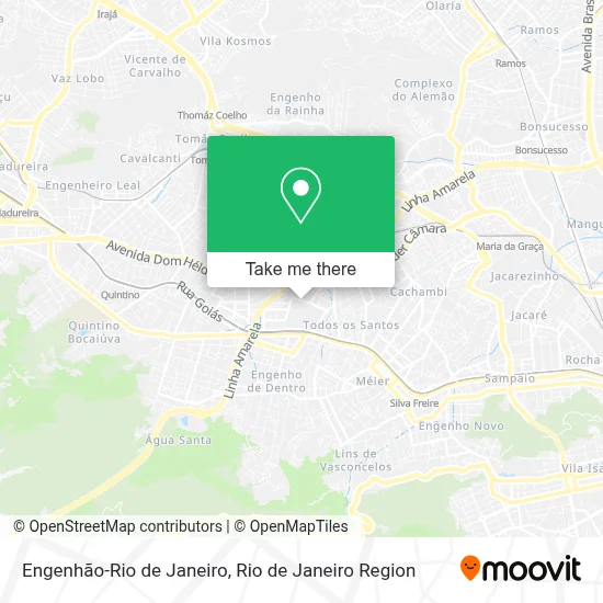 Engenhão-Rio de Janeiro map