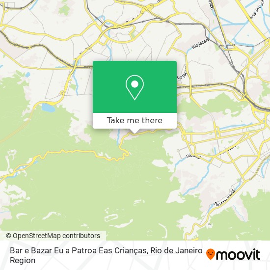 Mapa Bar e Bazar Eu a Patroa Eas Crianças