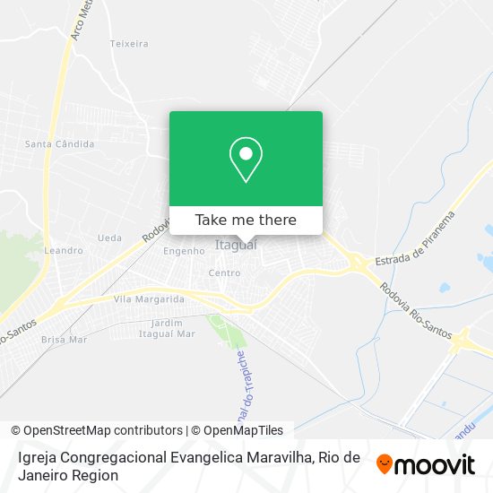 Igreja Congregacional Evangelica Maravilha map