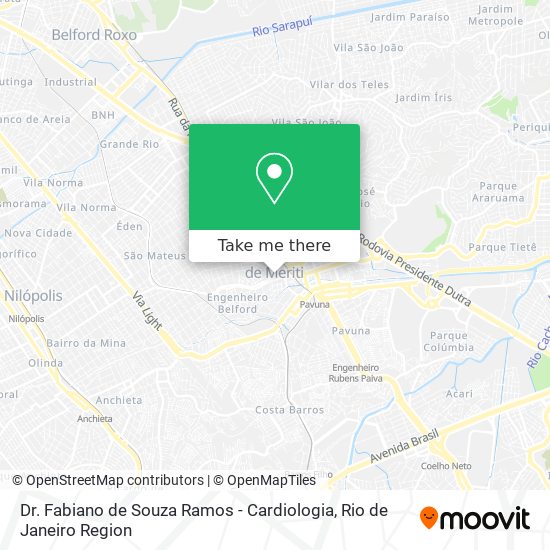 Dr. Fabiano de Souza Ramos - Cardiologia map
