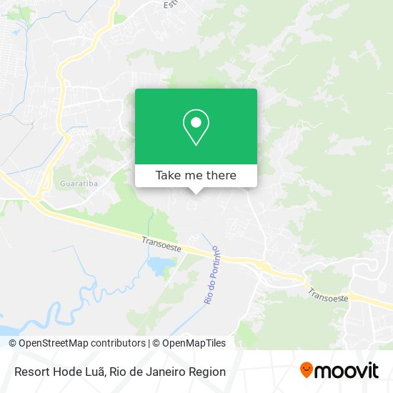 Resort Hode Luã map