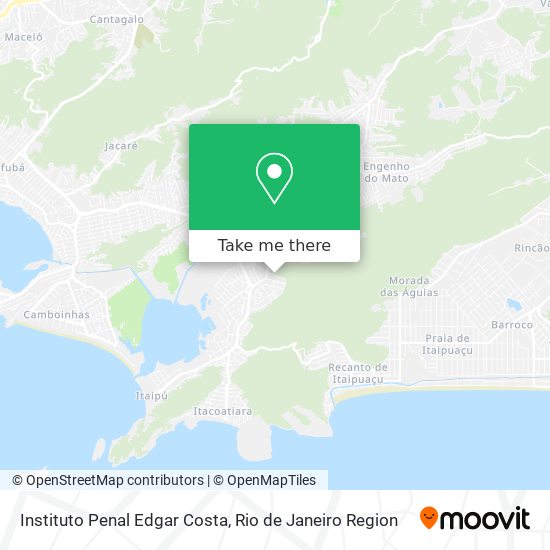Mapa Instituto Penal Edgar Costa