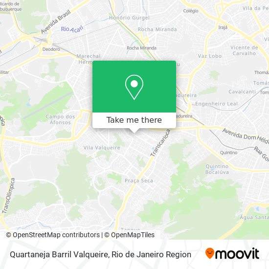 Quartaneja Barril Valqueire map