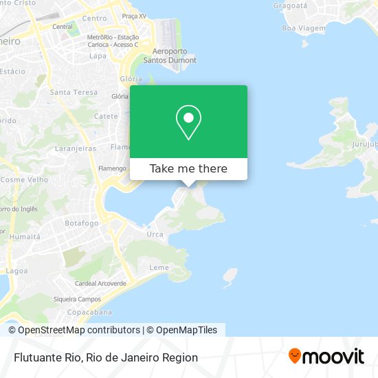 Flutuante Rio map