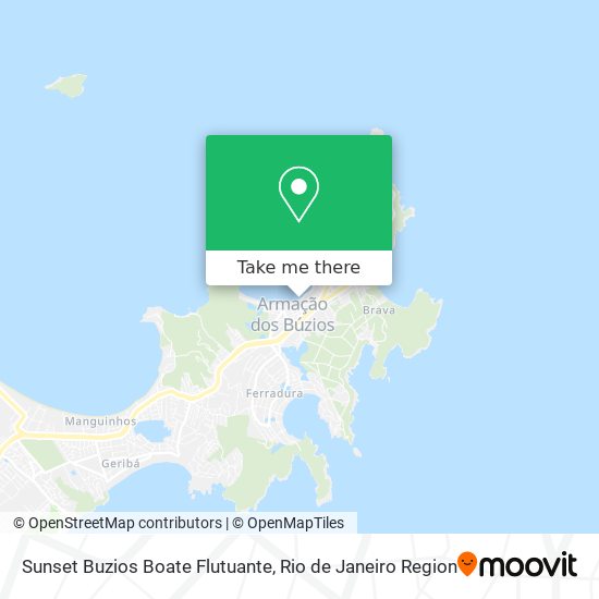 Sunset Buzios Boate Flutuante map
