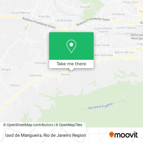 Iasd de Mangueira map