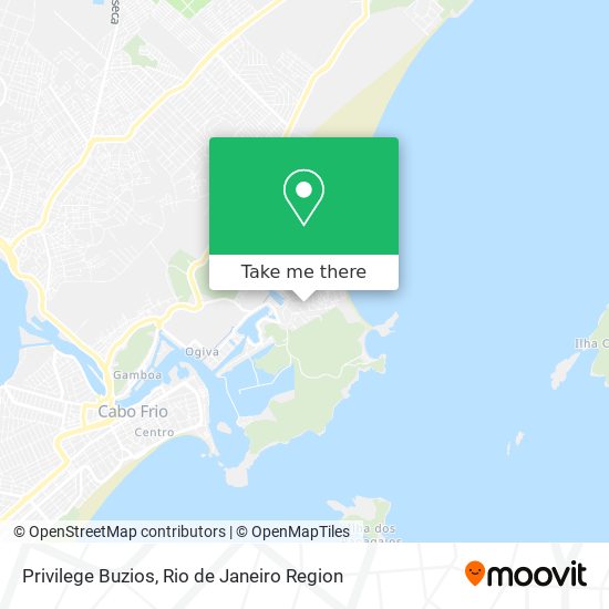 Privilege Buzios map