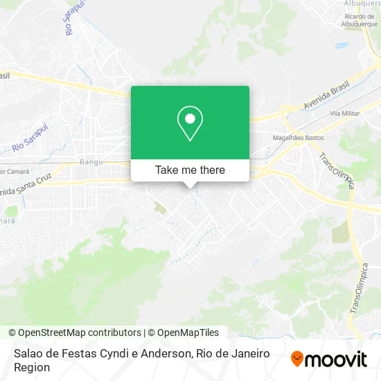 Salao de Festas Cyndi e Anderson map