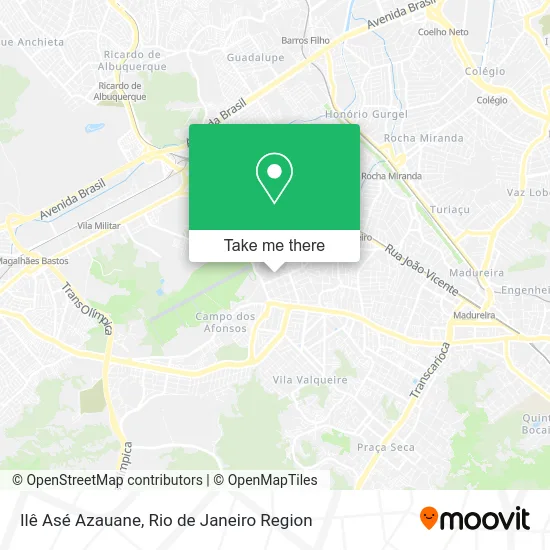 Ilê Asé Azauane map