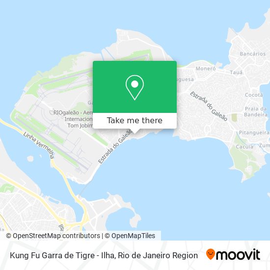 Mapa Kung Fu Garra de Tigre - Ilha