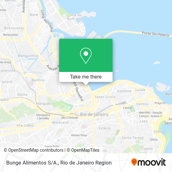 Bunge Alimentos S/A. map