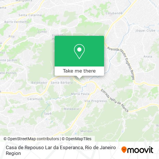 Casa de Repouso Lar da Esperanca map
