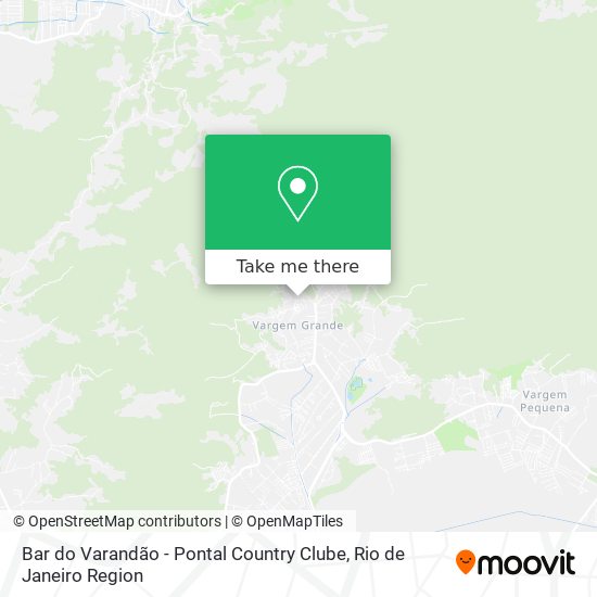 Bar do Varandão - Pontal Country Clube map