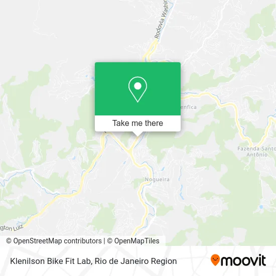 Klenilson Bike Fit Lab map