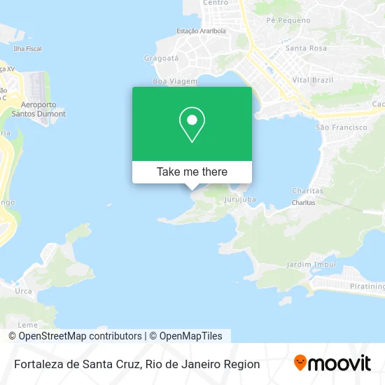 Fortaleza de Santa Cruz map