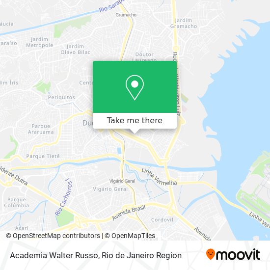 Academia Walter Russo map