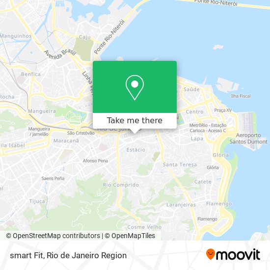 smart Fit map