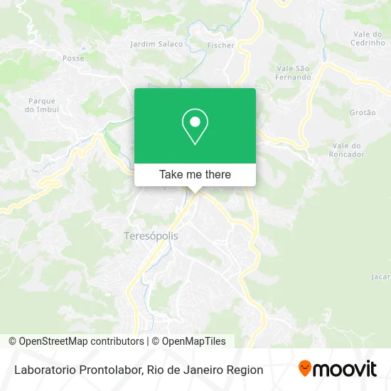 Laboratorio Prontolabor map