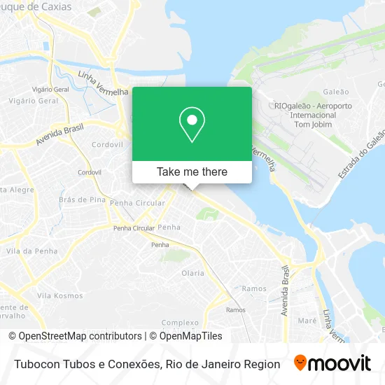 Tubocon Tubos e Conexões map