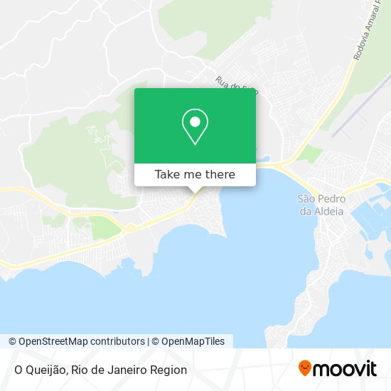 O Queijão map