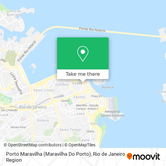Porto Maravilha (Maravilha Do Porto) map