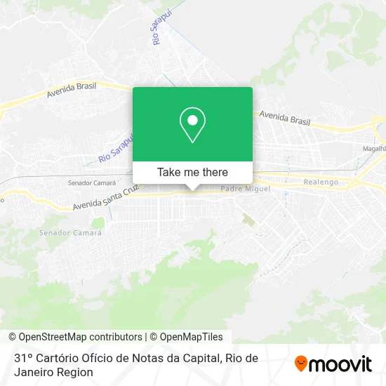 31º Cartório Ofício de Notas da Capital map