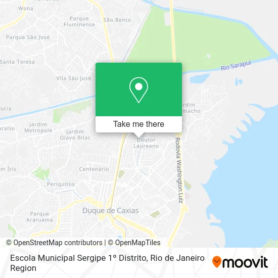 Escola Municipal Sergipe 1º Distrito map