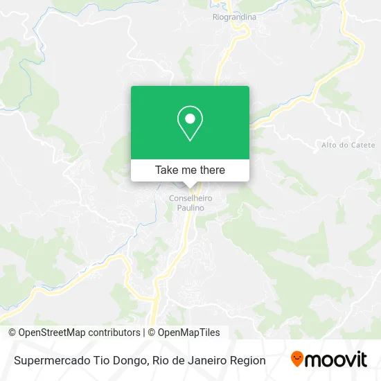 Supermercado Tio Dongo map