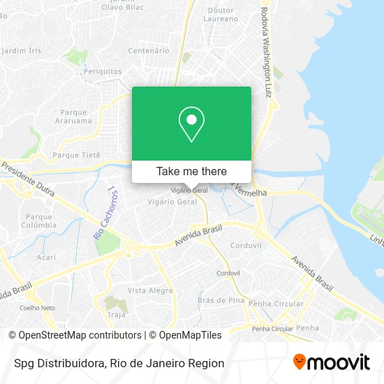 Spg Distribuidora map