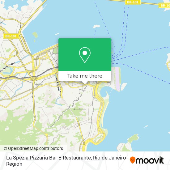 La Spezia Pizzaria Bar E Restaurante map