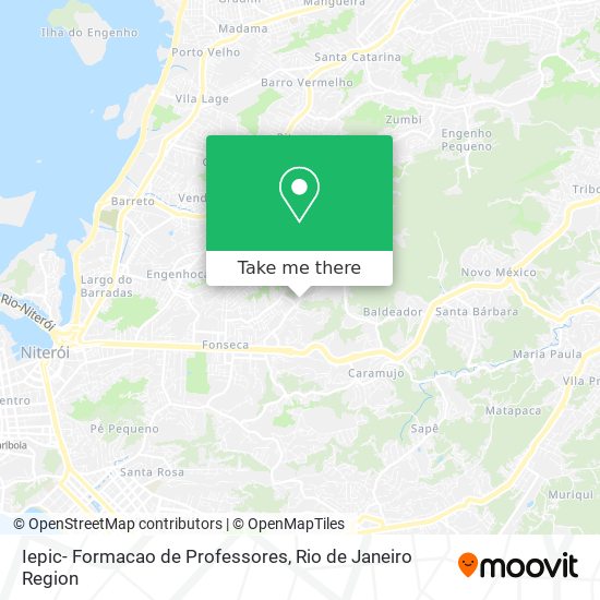 Iepic- Formacao de Professores map