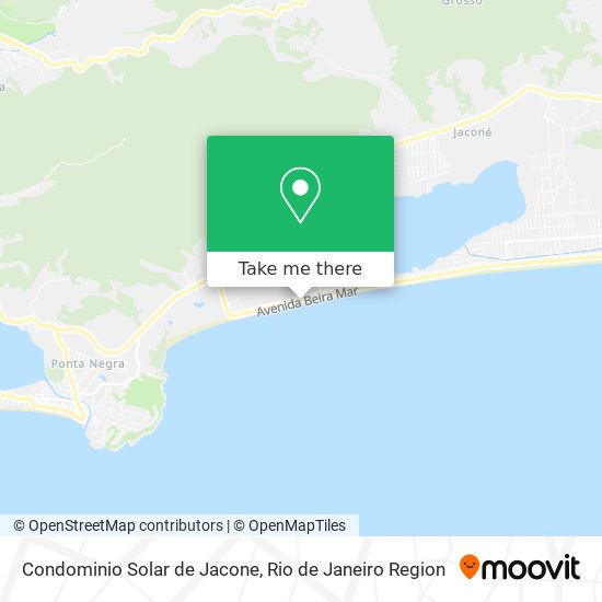 Mapa Condominio Solar de Jacone