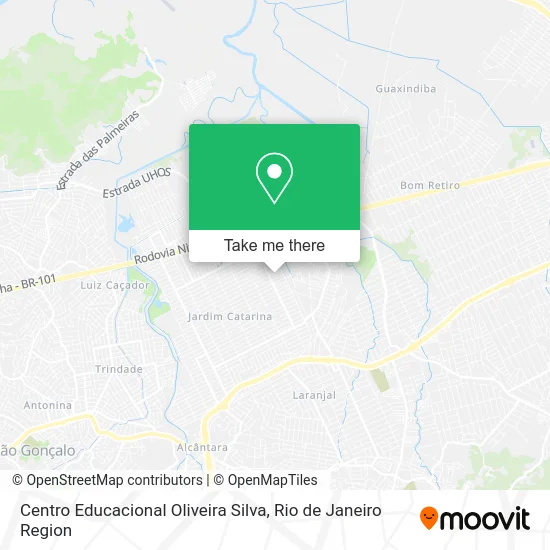 Centro Educacional Oliveira Silva map
