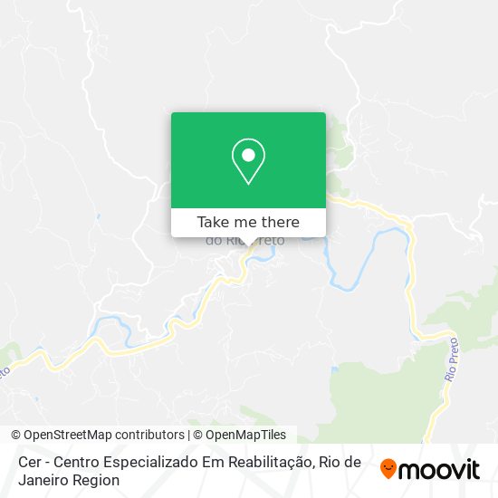 Cer - Centro Especializado Em Reabilitação map