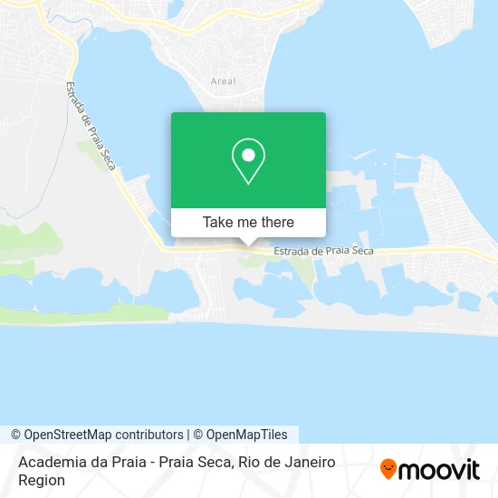 Academia da Praia - Praia Seca map