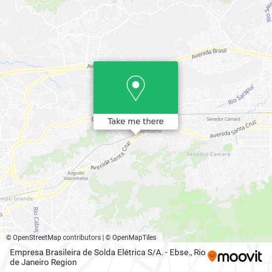 Empresa Brasileira de Solda Elétrica S / A. - Ebse. map