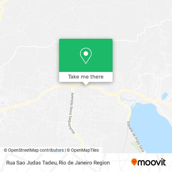 Mapa Rua Sao Judas Tadeu