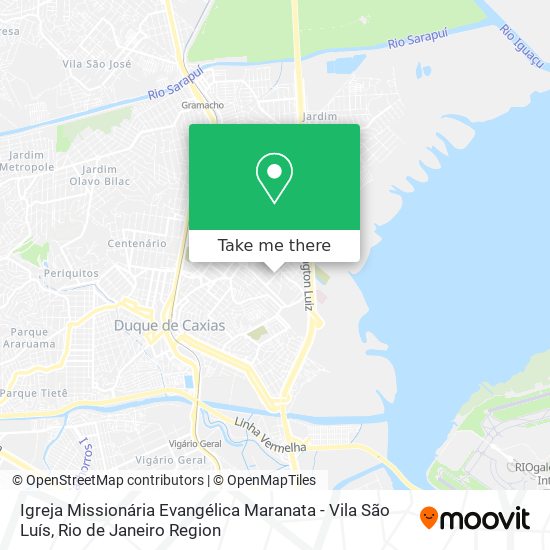 Igreja Missionária Evangélica Maranata - Vila São Luís map