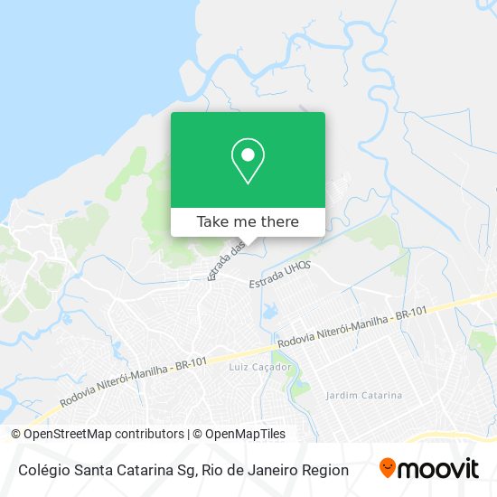 Colégio Santa Catarina Sg map