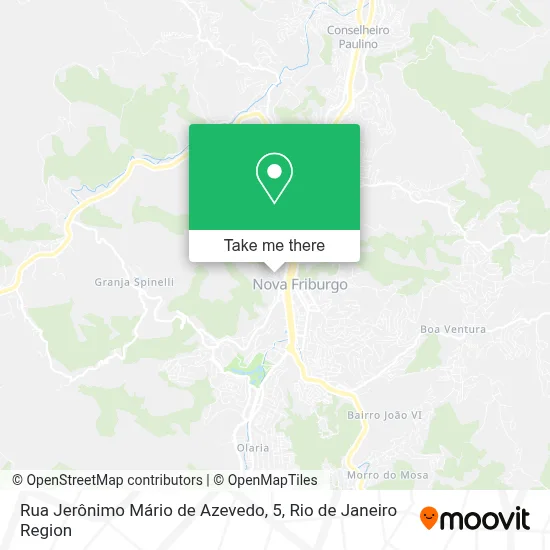 Rua Jerônimo Mário de Azevedo, 5 map