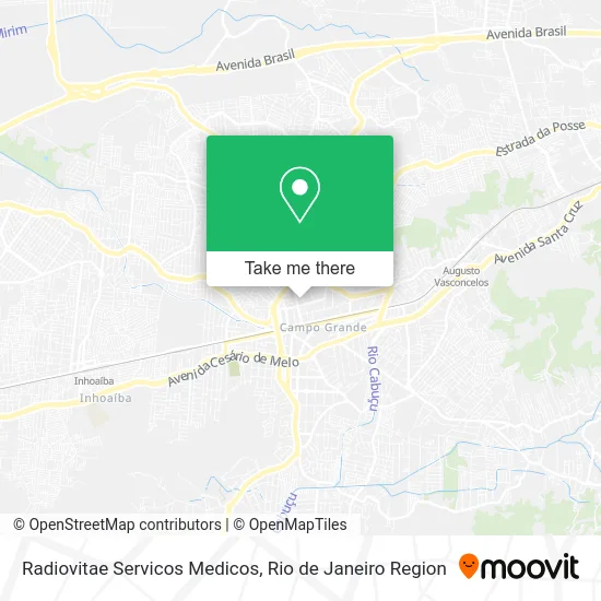 Radiovitae Servicos Medicos map