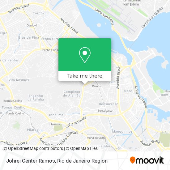 Johrei Center Ramos map