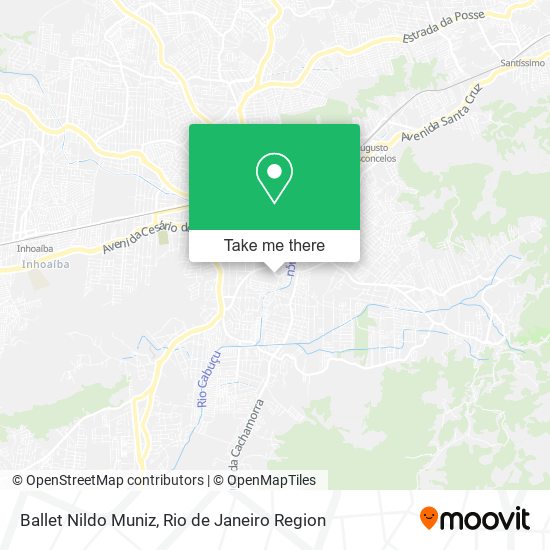 Ballet Nildo Muniz map