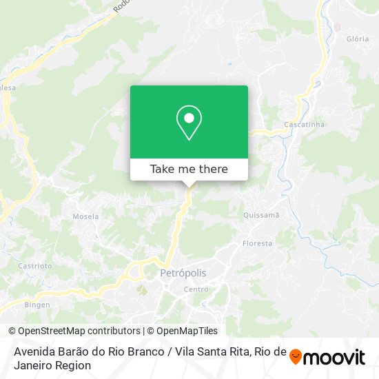 Avenida Barão do Rio Branco / Vila Santa Rita map