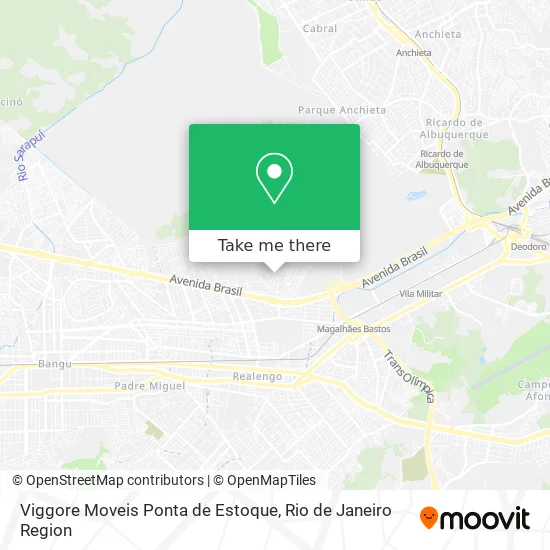 Viggore Moveis Ponta de Estoque map
