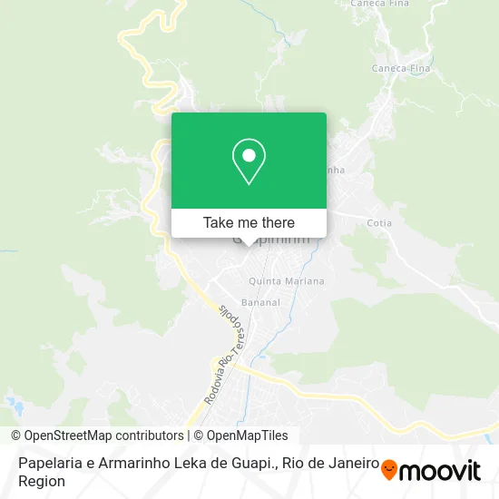 Papelaria e Armarinho Leka de Guapi. map