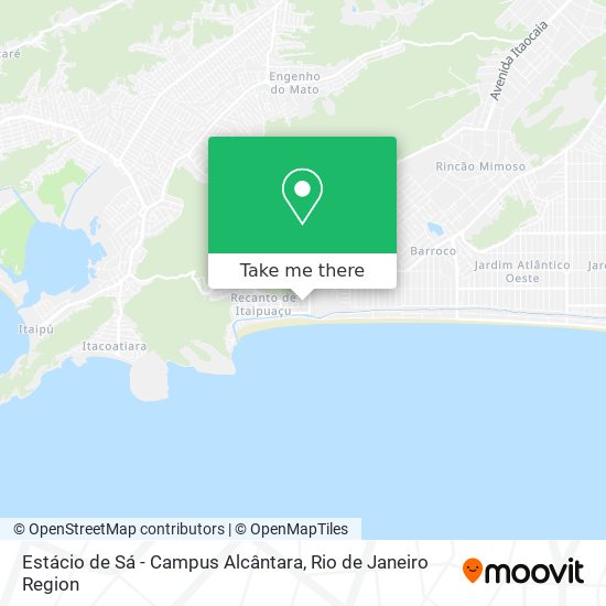 Estácio de Sá - Campus Alcântara map