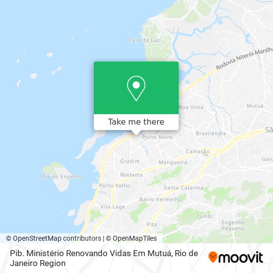Pib. Ministério Renovando Vidas Em Mutuá map