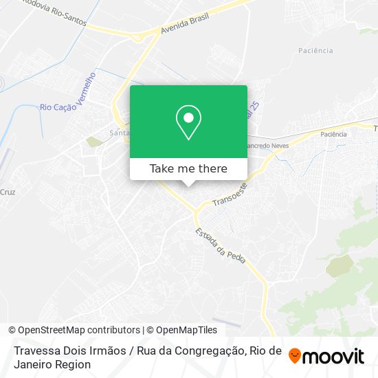 Travessa Dois Irmãos / Rua da Congregação map