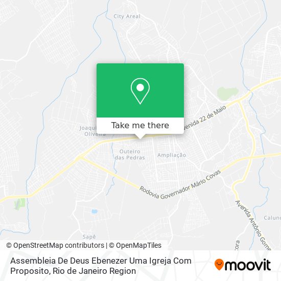 Assembleia De Deus Ebenezer Uma Igreja Com Proposito map